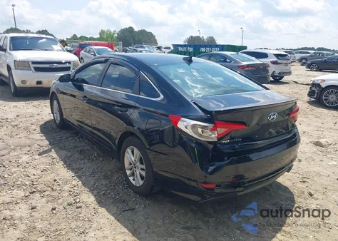 2016 Hyundai Sonata Se из США, поврежденный, VIN 5NPE24AF3GH278284
